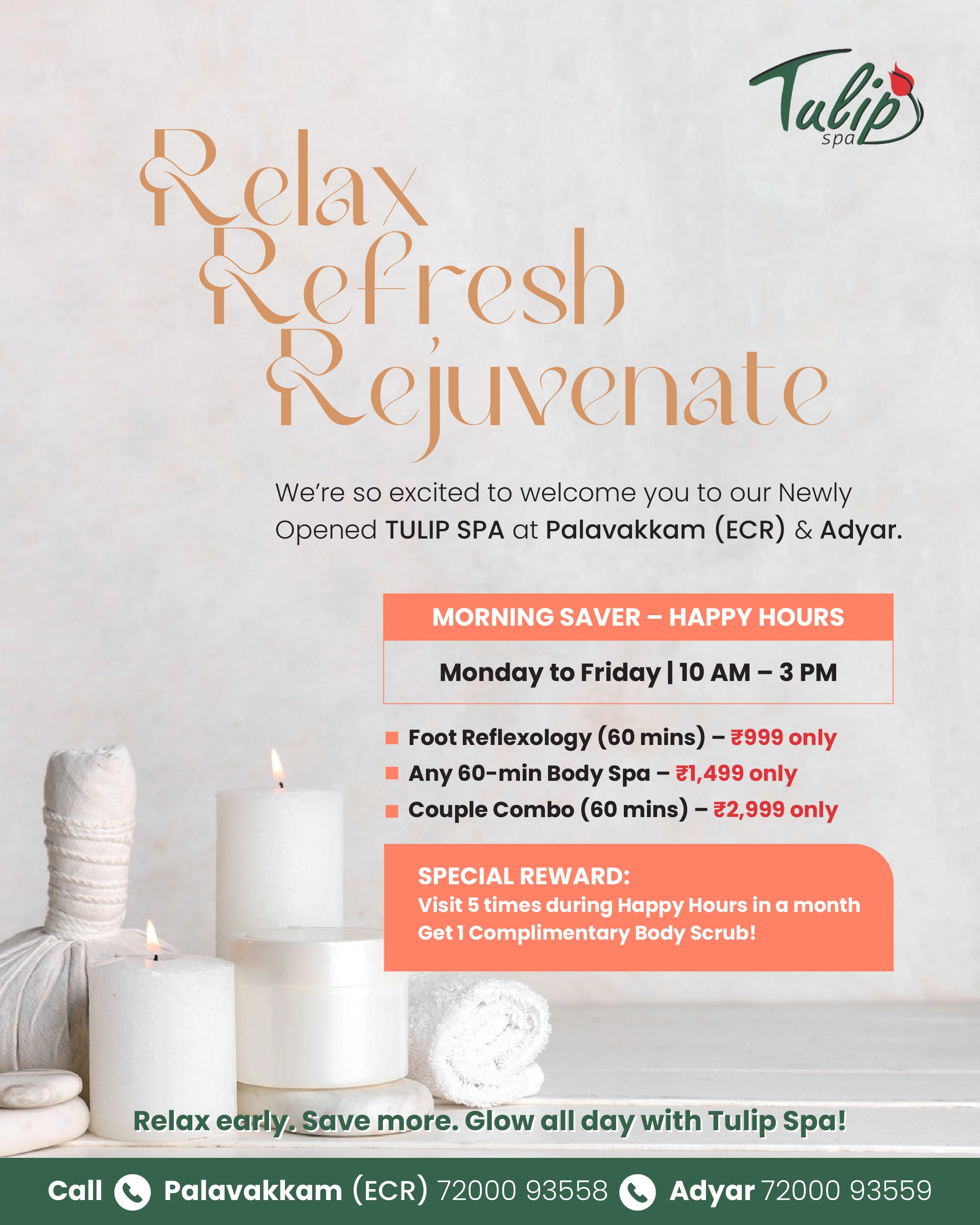 Tulip Spa offer